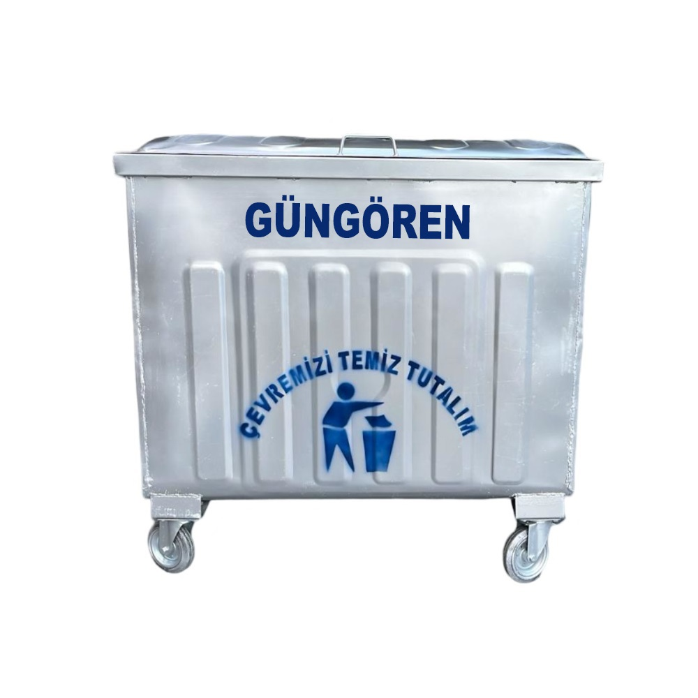 Güngören 1100 Litre Plastik Çöp Konteyneri